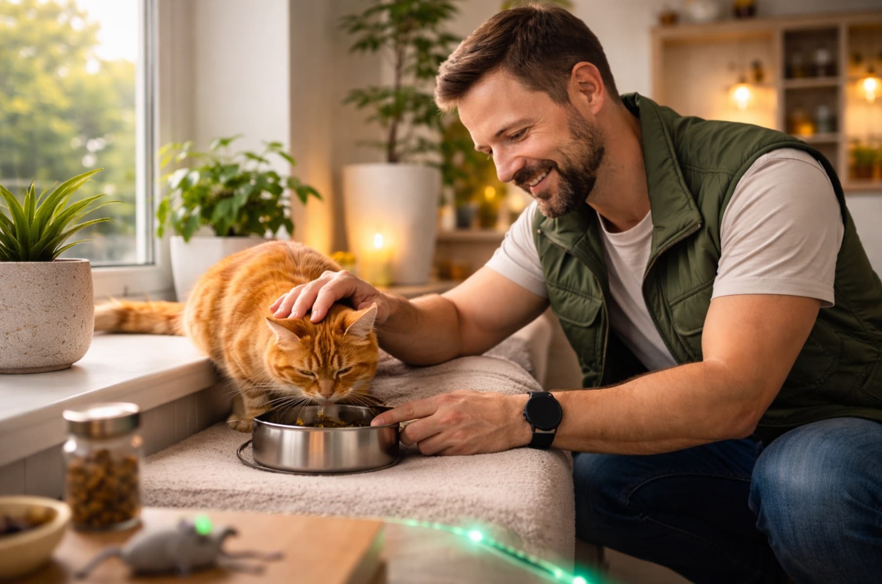 Cat sitter a Como per visite regolari e ambienti familiari scrivici