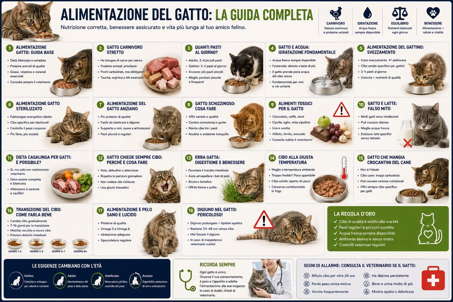 Gli Alimenti Tossici per il Gatto: La Lista da Conoscere