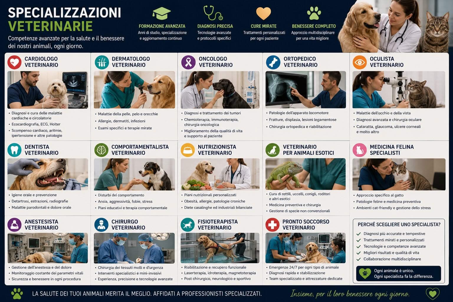 Il Chirurgo Veterinario: Interventi di Routine e d'Eccellenza