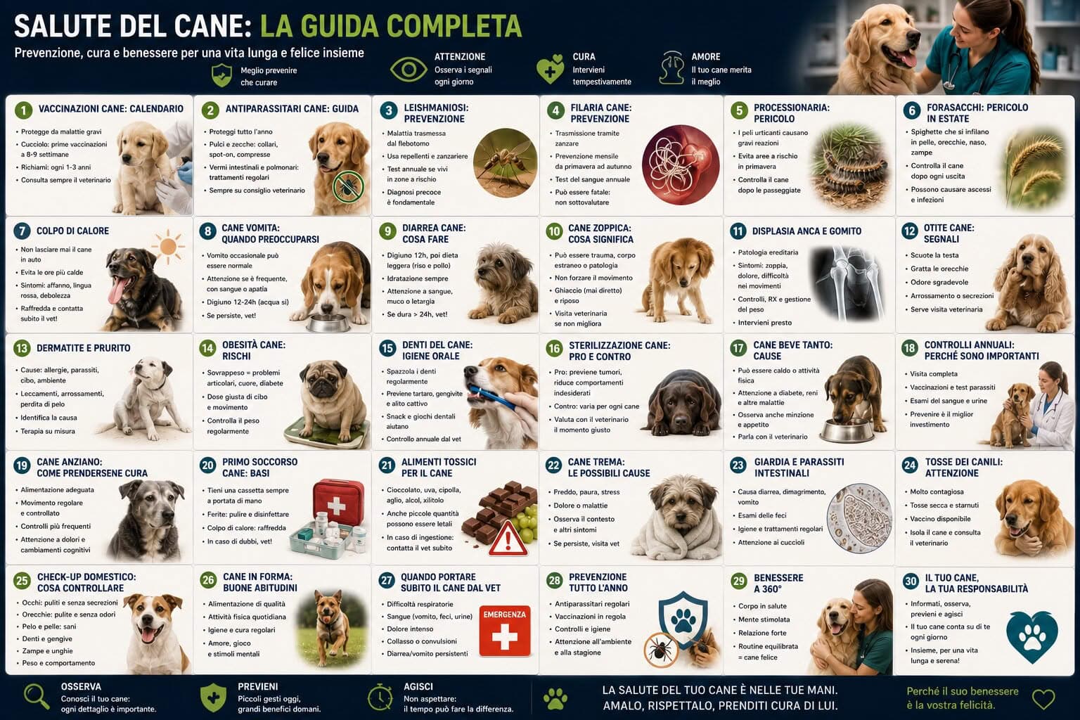 La Salute del Cane: Prevenzione, Segnali e Controlli