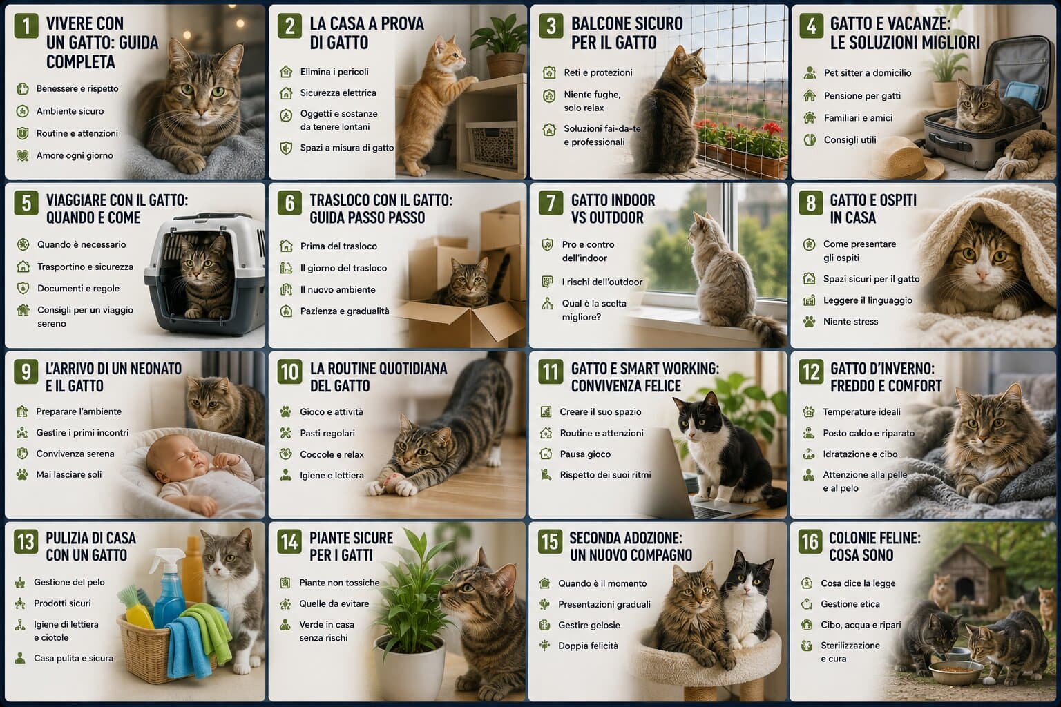 La Casa a Prova di Gatto: Sicurezza Stanza per Stanza